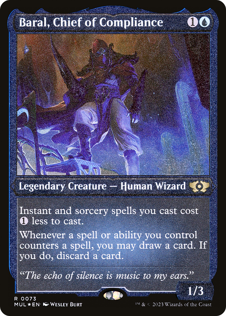 Baral, Chief of Compliance (Foil Etched) [MUL - 73]