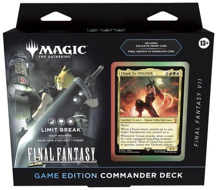 FINAL FANTASY Commander Deck - FINAL FANTASY VII Limit Break (Game Edition)