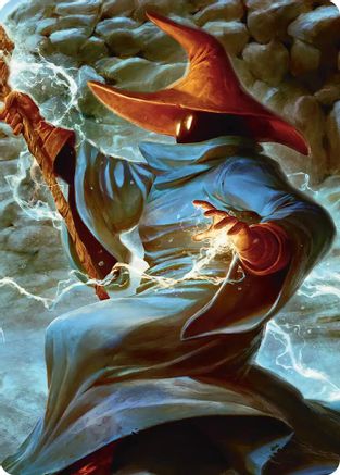 The Destined Black Mage Scene Art Card (ASFIN-006) - Art Series: FINAL FANTASY