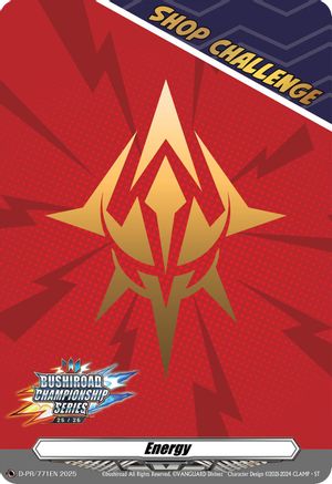Energy (D-PR/771EN) (D-PR/771EN) - D Promo Cards