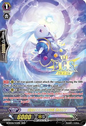 Light Elemental, Honoly (BCS2526/VGP01) - Bushiroad Event Cards