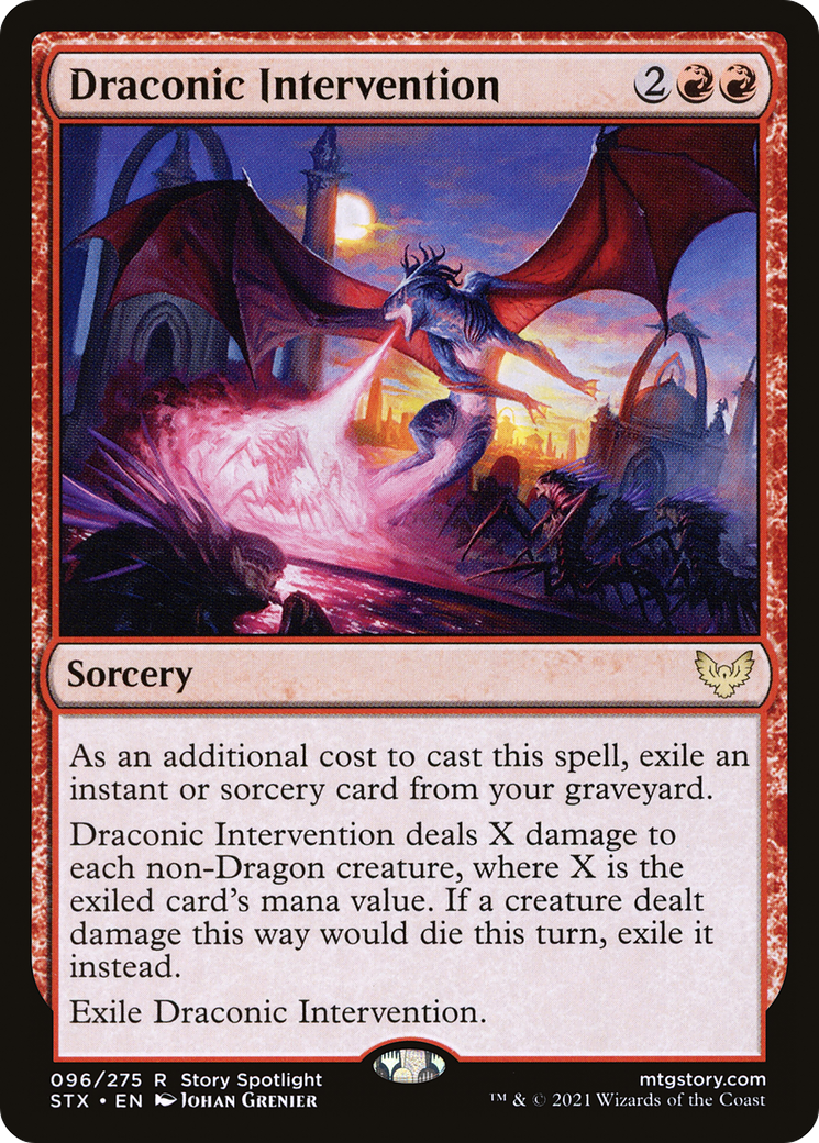 Draconic Intervention [STX - 96]