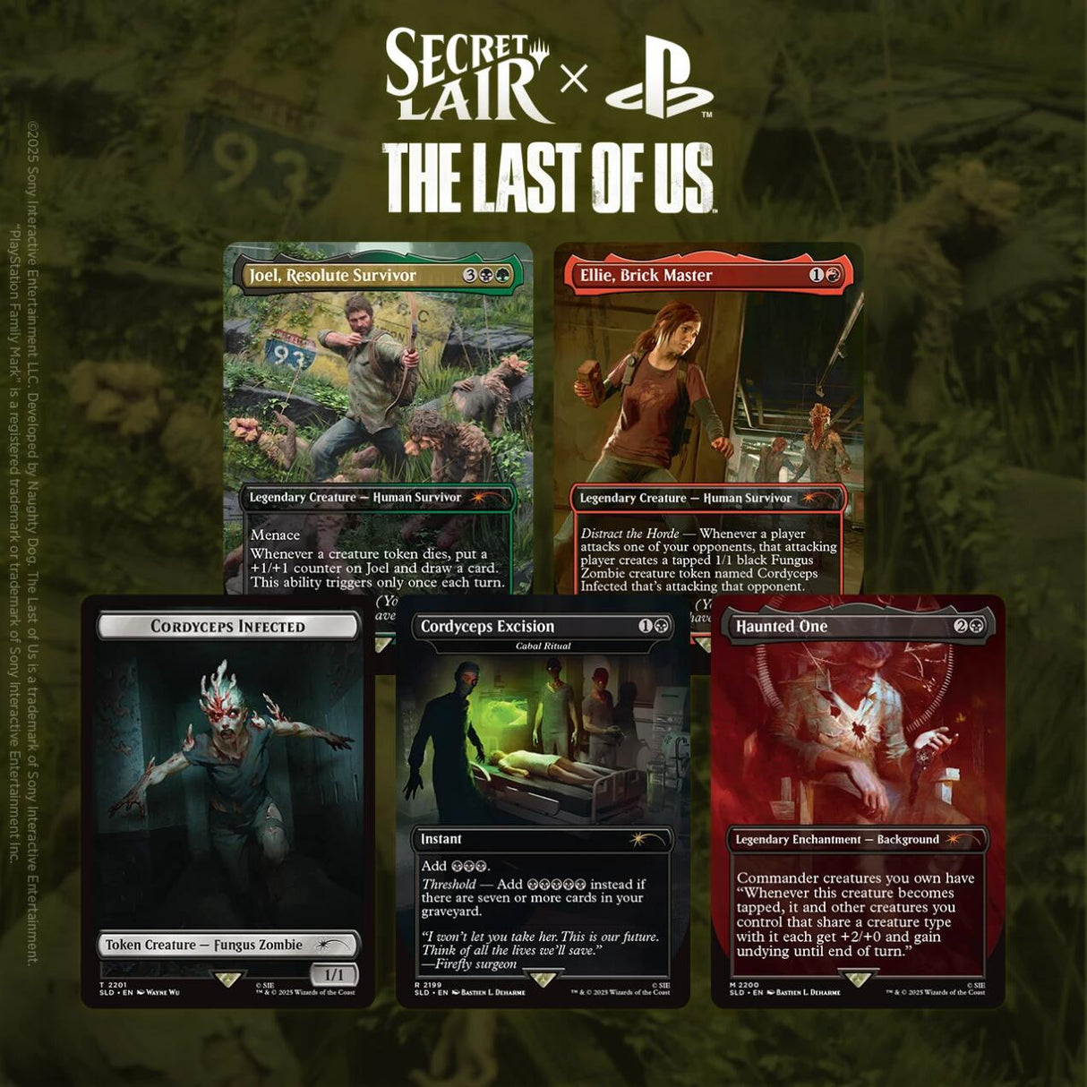 Secret Lair x The Last of Us Part I - Non-Foil Edition