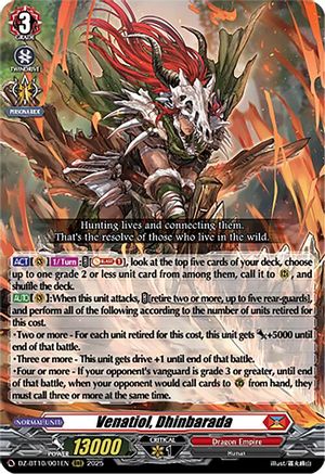Venatiol, Dhinbarada (DZ-BT10/001EN) - DZ-BT10: Dragonsoul Resonance