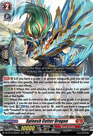 Sploosh Cutter Dragon (DZ-BT10/002EN) - DZ-BT10: Dragonsoul Resonance