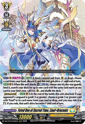 Fated One of Sacred Time, Liael=Draconis [DZ-BT10 - DZ-BT10/010EN]