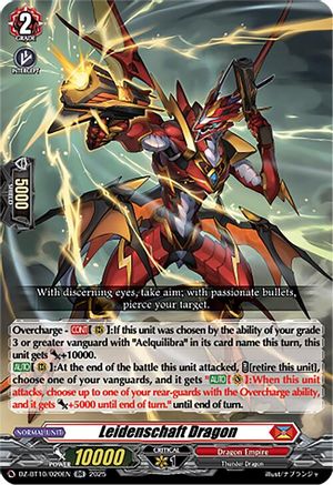 Leidenschaft Dragon (DZ-BT10/020EN) - DZ-BT10: Dragonsoul Resonance
