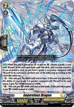 Impervious Dragon (DZ-BT10/031EN) - DZ-BT10: Dragonsoul Resonance