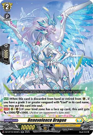 Benevolence Dragon (DZ-BT10/033EN) - DZ-BT10: Dragonsoul Resonance