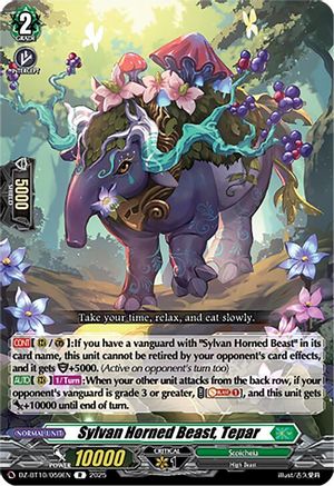 Sylvan Horned Beast, Tepar (DZ-BT10/059EN) - DZ-BT10: Dragonsoul Resonance