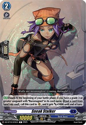 Sneak Stalker (DZ-BT10/079EN) - DZ-BT10: Dragonsoul Resonance
