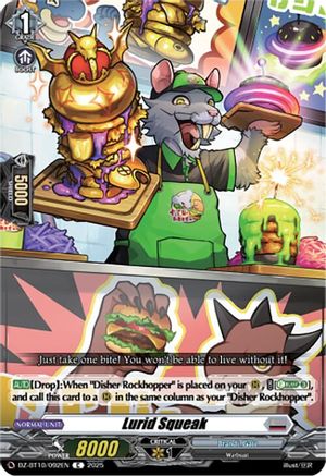 Lurid Squeak (DZ-BT10/092EN) - DZ-BT10: Dragonsoul Resonance