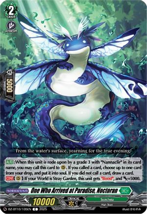 One Who Arrived at Paradise, Noctoran (DZ-BT10/105EN) - DZ-BT10: Dragonsoul Resonance