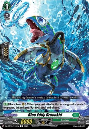 Blue Eddy Dracokid (DZ-BT10/110EN) - DZ-BT10: Dragonsoul Resonance