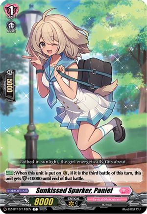 Sunkissed Sparker, Paniel (DZ-BT10/118EN) - DZ-BT10: Dragonsoul Resonance