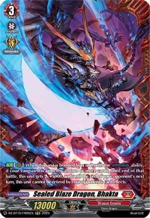 Sealed Blaze Dragon, Bhakta (FR) (DZ-BT10/FR05EN) - DZ-BT10: Dragonsoul Resonance