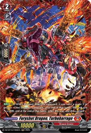 Furyshot Dragon, Turbobarrage (FR) (DZ-BT10/FR06EN) - DZ-BT10: Dragonsoul Resonance
