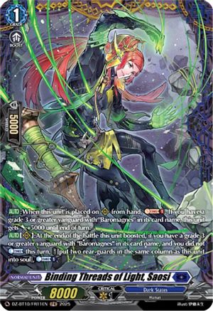 Binding Threads of Light, Saosi (FR) (DZ-BT10/FR11EN) - DZ-BT10: Dragonsoul Resonance