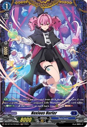 Noxious Hurler (FR) (DZ-BT10/FR16EN) - DZ-BT10: Dragonsoul Resonance