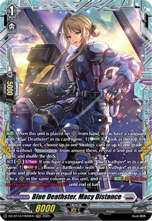 Blue Deathster, Macy Distance (FR) (DZ-BT10/FR20EN) - DZ-BT10: Dragonsoul Resonance