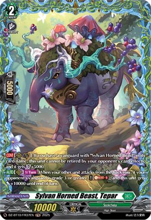 Sylvan Horned Beast, Tepar (FR) (DZ-BT10/FR37EN) - DZ-BT10: Dragonsoul Resonance