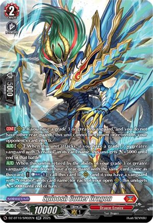 Sploosh Cutter Dragon (SR) (DZ-BT10/SR02EN) - DZ-BT10: Dragonsoul Resonance