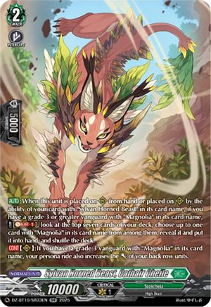 Sylvan Horned Beast, Cathair Cheile (SR) (DZ-BT10/SR33EN) - DZ-BT10: Dragonsoul Resonance