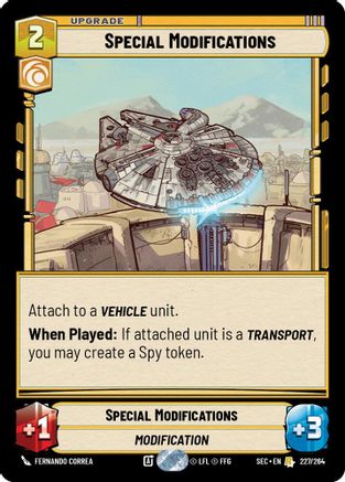 Special Modifications [SEC - 227/264]