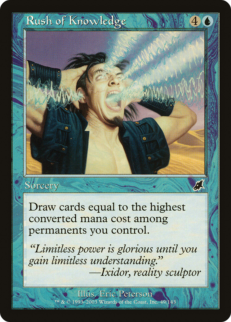 Rush of Knowledge [SCG - 49]