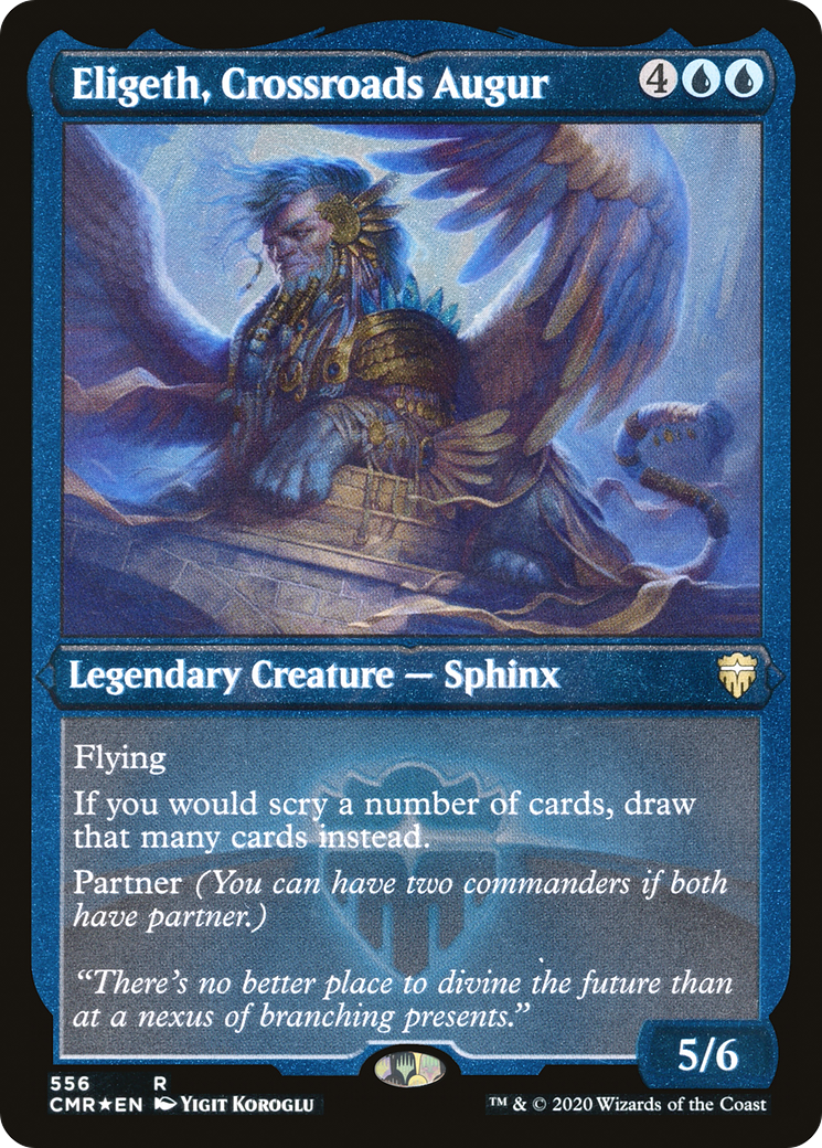 Eligeth, Crossroads Augur (Foil Etched) [CMR - 556]