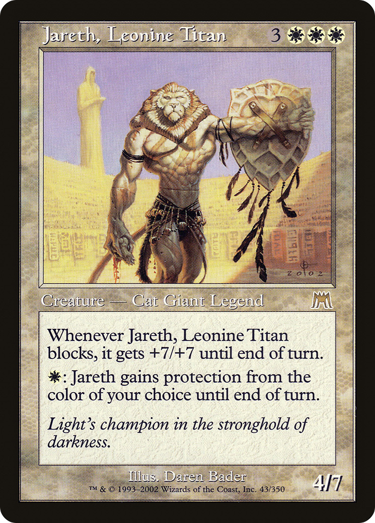 Jareth, Leonine Titan [ONS - 43]