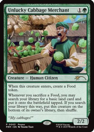 Unlucky Cabbage Merchant [UMP - 3]