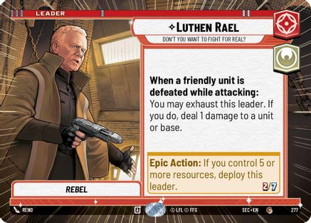 Luthen Rael - Don't You Want To Fight For Real? (Hyperspace) [SEC - 277]