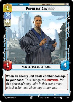 Populist Advisor (Foil) [SEC - 551]