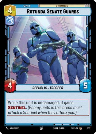 Rotunda Senate Guards (Foil) [SEC - 572]