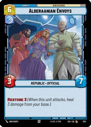 Alderaanian Envoys (Foil) [SEC - 576]