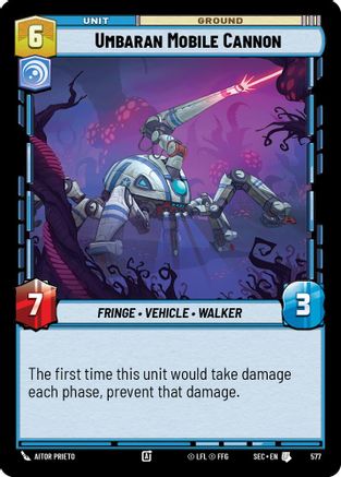 Umbaran Mobile Cannon (Foil) [SEC - 577]