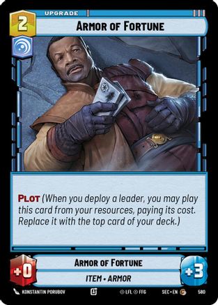 Armor of Fortune (Foil) [SEC - 580]