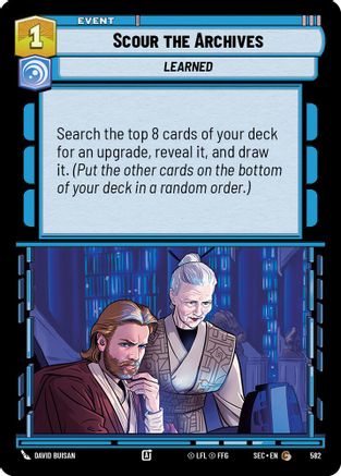 Scour the Archives (Foil) [SEC - 582]
