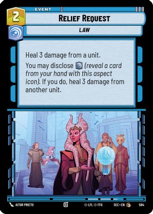 Relief Request (Foil) [SEC - 584]