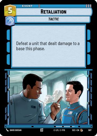 Retaliation (Foil) [SEC - 587]