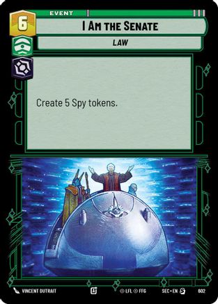 I Am the Senate (Foil) [SEC - 602]