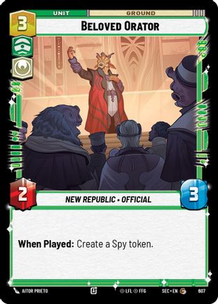 Beloved Orator (Foil) [SEC - 607]