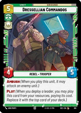 Dressellian Commandos (Foil) [SEC - 610]