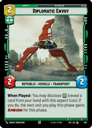 Diplomatic Envoy (Foil) [SEC - 619]