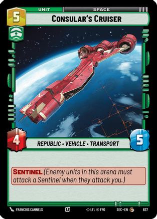 Consular's Cruiser (Foil) [SEC - 627]