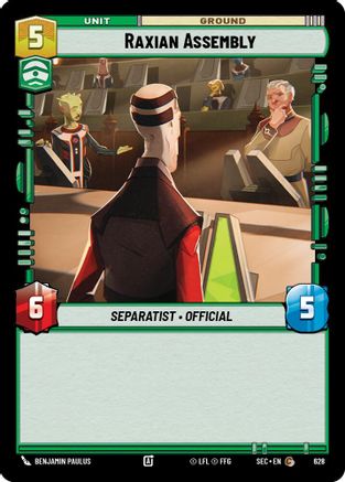 Raxian Assembly (Foil) [SEC - 628]