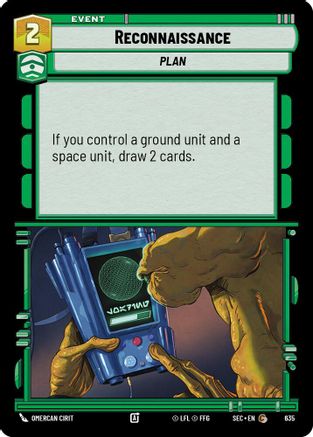 Reconnaissance (Foil) [SEC - 635]