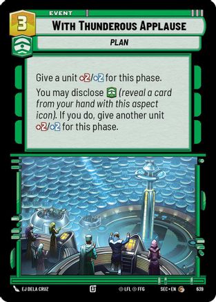 With Thunderous Applause (Foil) [SEC - 639]