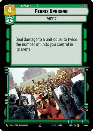 Ferrix Uprising (Foil) [SEC - 640]